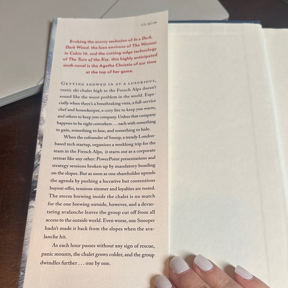 One by One by Ruth Ware Great - Picture 3 of 4